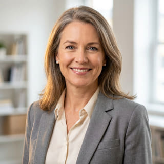 Sarah Coleman, indiquée comme directrice financière chez Ducal Fondelle, en photo de profil